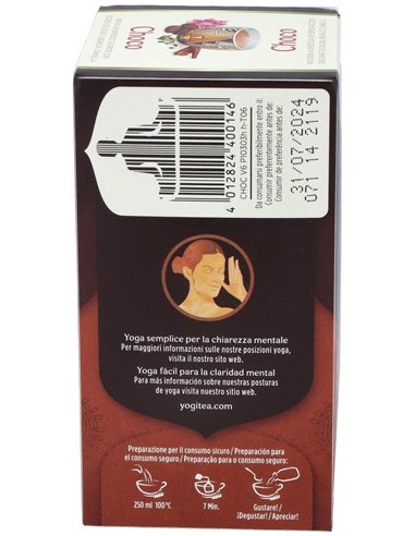 Yogi Tea Chocolate Bolsita 17 X 2 G de Yogi Tea