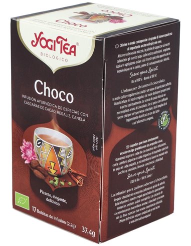 Yogi Tea Chocolate Bolsita 17 X 2 G de Yogi Tea