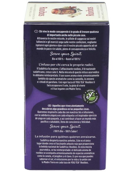 Yogi Tea Rooibos 17Infusiones de Yogi Tea