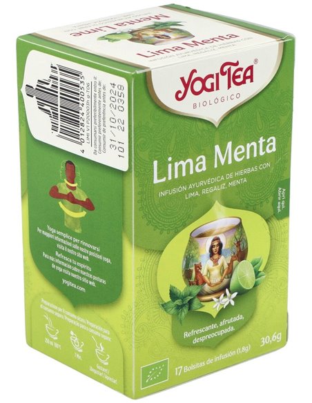Yogi Tea Menta Y Lima 17 X 1,8 G de Yogi Tea