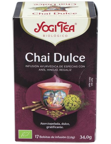 Yogi Tea Chai Dulce 17 X 2 G de Yogi Tea
