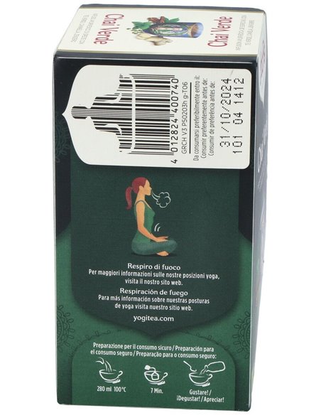 Yogi Tea Chai Verde 17 X 1,8 G de Yogi Tea