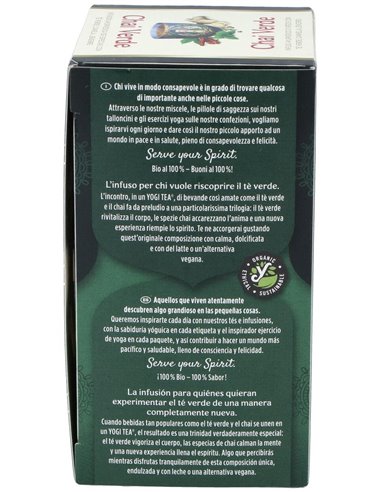 Yogi Tea Chai Verde 17 X 1,8 G de Yogi Tea