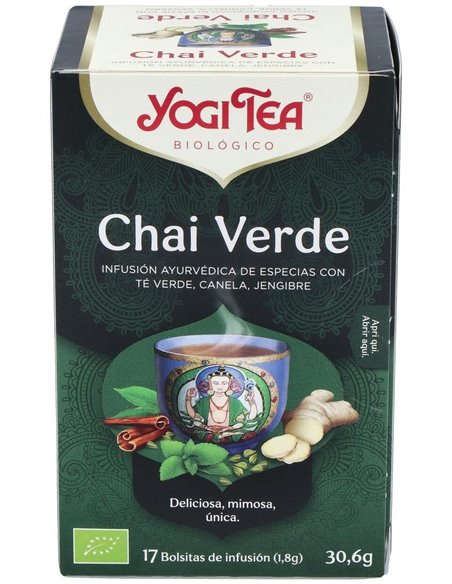 Yogi Tea Chai Verde 17 X 1,8 G de Yogi Tea
