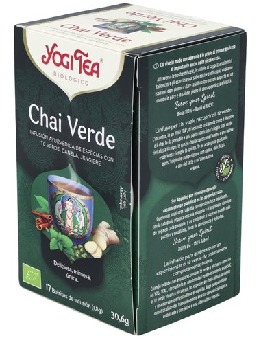 Yogi Tea Chai Verde 17Infusiones de Yogi Tea