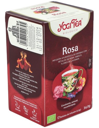 Yogi Tea Rosa 17Infusiones de Yogi Tea