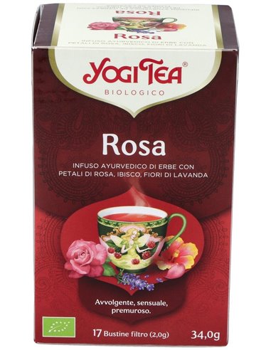 Yogi Tea Infusión Rosa 17 X 2 G de Yogi Tea