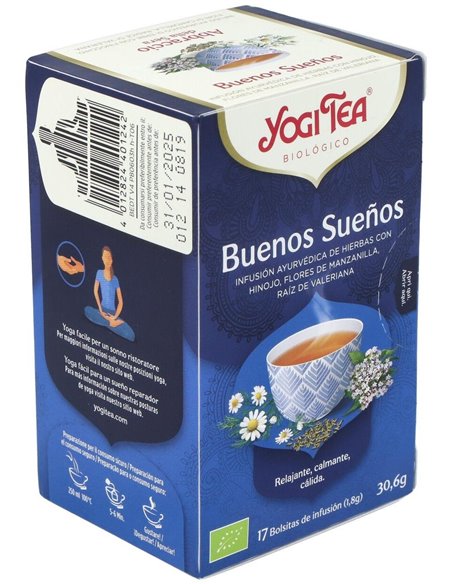 Yogi Tea Buenos Sueños 17Infusiones de Yogi Tea