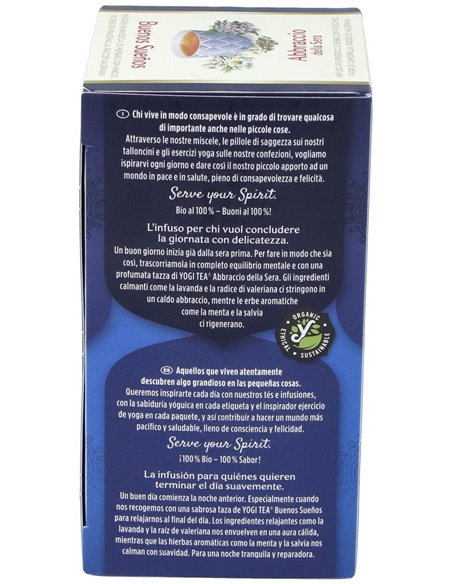 Yogi Tea Buenos Sueños 17 X 1,8 G de Yogi Tea