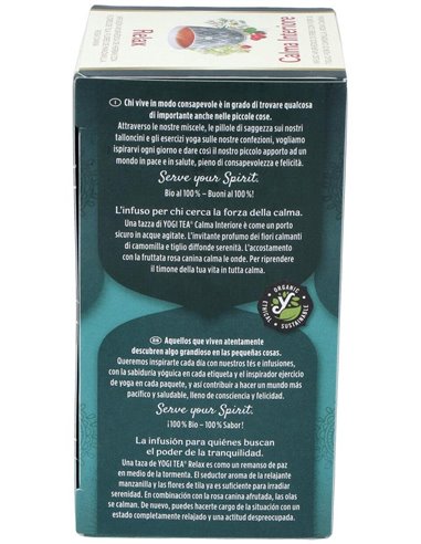 Yogi Tea Relajación 17 X 1,8 G de Yogi Tea