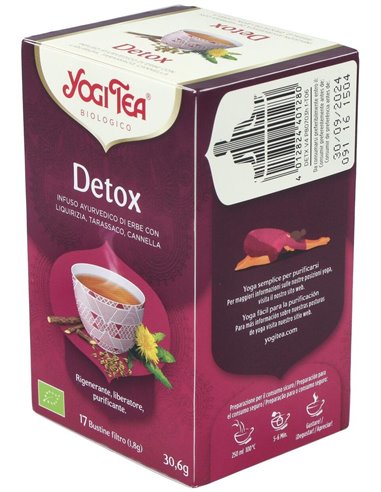 Yogi Tea Detox 17 X 1,8 G de Yogi Tea