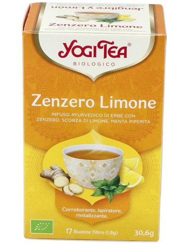 Yogi Tea Jengibre Y Limón 17 X 1,8 G