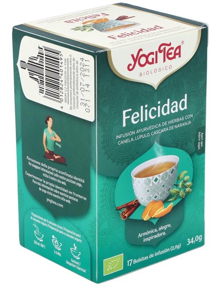 Yogi Tea Felicidad 17Infusiones de Yogi Tea