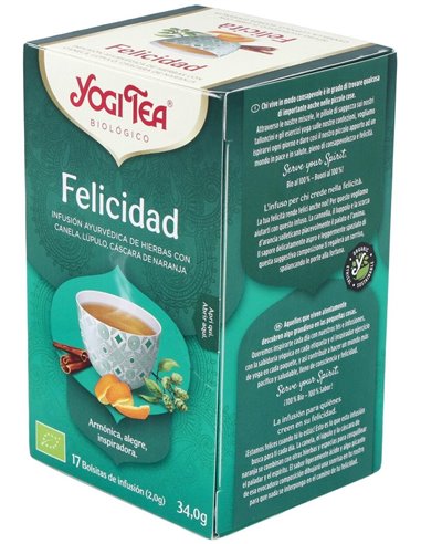 Yogi Tea Felicidad 17 X 1,8 G de Yogi Tea