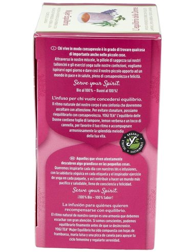 Yogi Tea Mujer Equilibrio 17 X 1,8 G de Yogi Tea