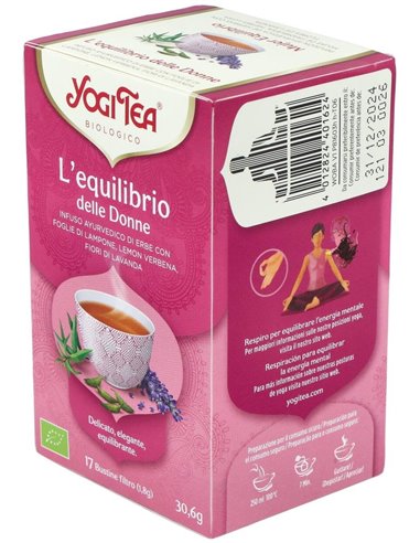Yogi Tea Mujer Equilibrio 17 X 1,8 G de Yogi Tea