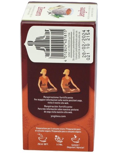 Yogi Tea Jengibre 17 X 1,8 G de Yogi Tea