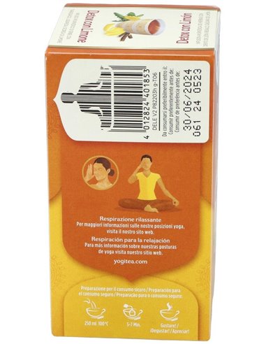 Yogi Tea Detox Con Limon 17Infusiones de Yogi Tea
