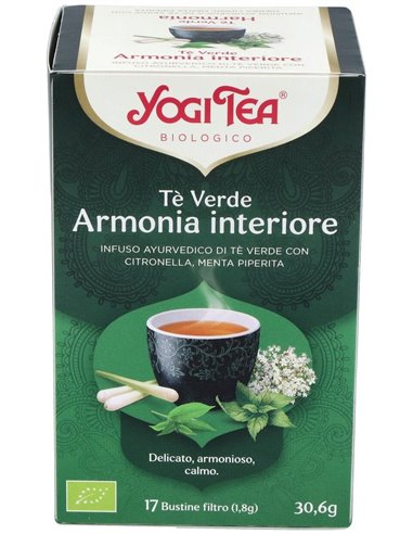 Yogi Tea Verde Armonía 17 X 1,8 G de Yogi Tea