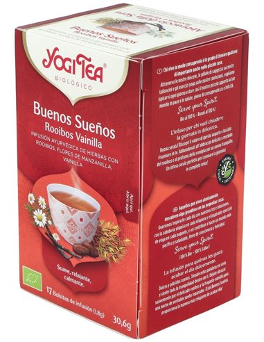 Yogi Tea Buenos Sueños Rooibos 17Infusiones de Yogi Tea