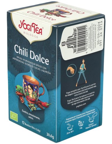 Yogi Tea Chili Dulce 17 X 1,8 G de Yogi Tea