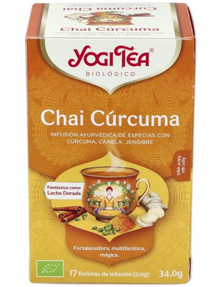 Yogi Tea Chai Curcuma 17 X 2 G de Yogi Tea