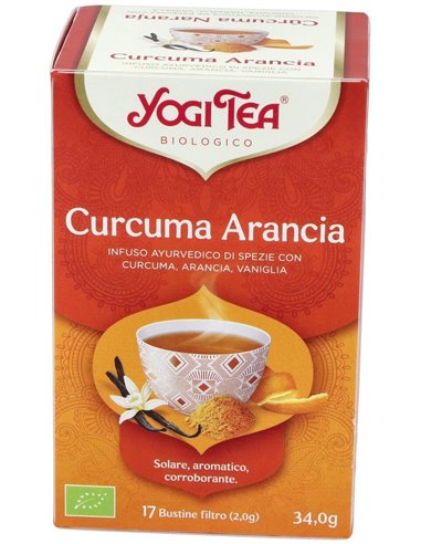Yogi Tea Cúrcuma Naranja 17 X 2 G de Yogi Tea
