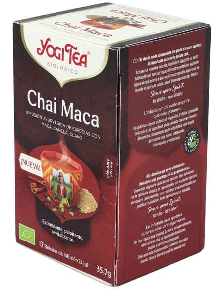 Yogi Tea Chai Maca  17Infusiones de Yogi Tea
