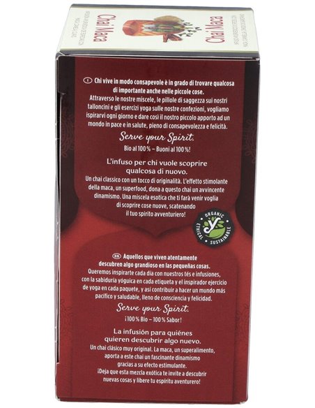 Yogi Tea Maca Chai Organic 17 X 2 G de Yogi Tea