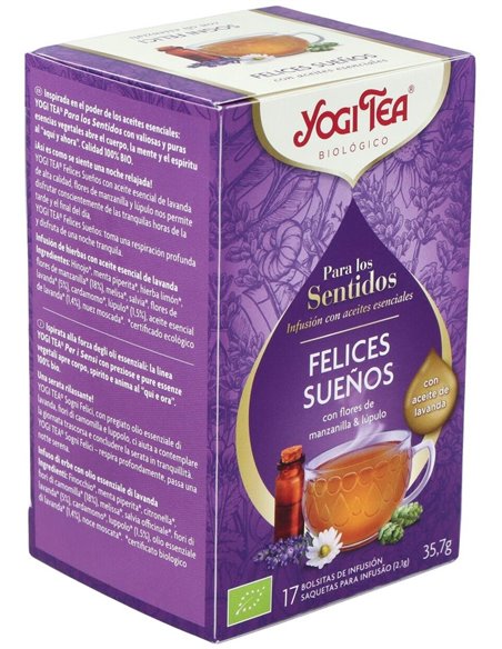 Yogi Tea Felices Sueños Para Los Sentidos 17Inf. de Yogi Tea