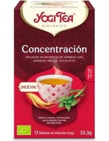 Yogi Tea Concentracion 17Infusiones de Yogi Tea