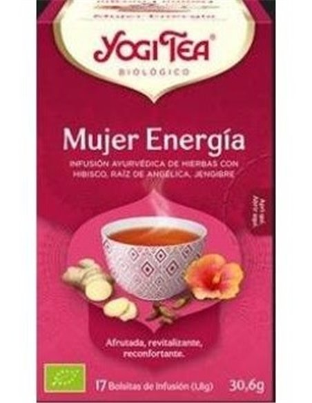Yogi Tea Mujer Energia 17Infusiones. Bio de Yogi Tea