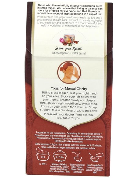 Yogi Tea Chocolate Chai 90Gr. de Yogi Tea