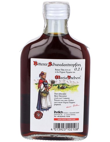 Hierbas Suecas Petaca 200 ml  de Maria Treben