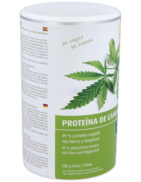 Proteina De Cañamo Natural 500Gr. Bio Sg Vegan de Raab Vitalfood