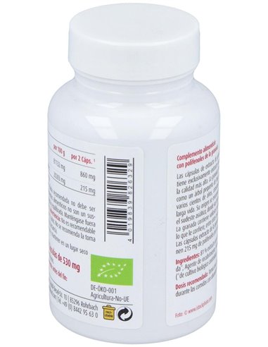 Granada bio 80 cápsulas, 530mg de Raab Vitalfood