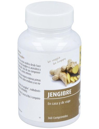 Jengibre bio, 360 comprimidos de Raab Vitalfood