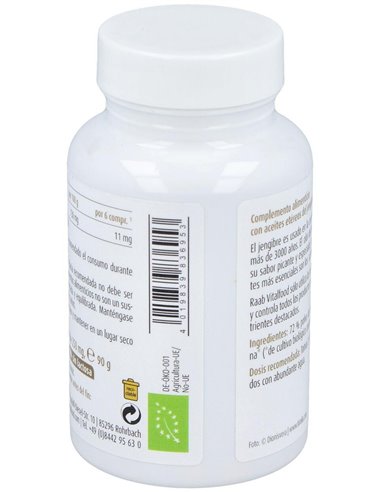 Jengibre 360Comp. Bio Sg Vegan de Raab Vitalfood