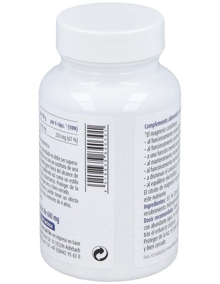 Citrato De Magnesio 90Cap. Sg Vegan de Raab Vitalfood