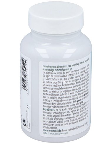 Aceite De Alga Omega 3 1183Mg 30Cap. Sg Vegan de Raab Vitalfood