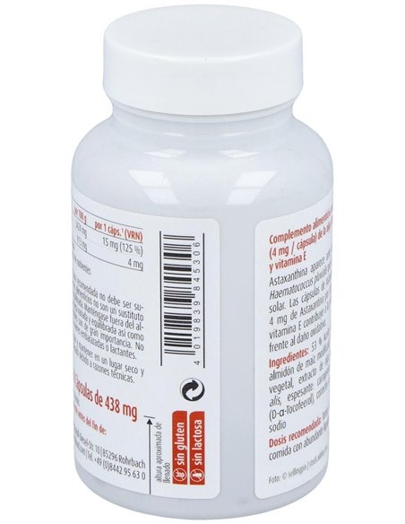 Alga Astaxantina 60Cap. Sg Vegan de Raab Vitalfood