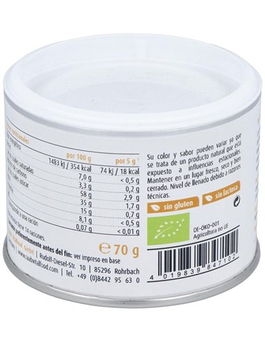 Golden Latte Bebida De Curcuma En Polvo 70Gr. Bio de Raab Vitalfood