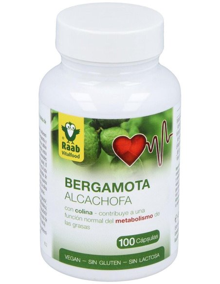 Bergamota-Alcachofa 100Cap. Sg Vegan de Raab Vitalfood