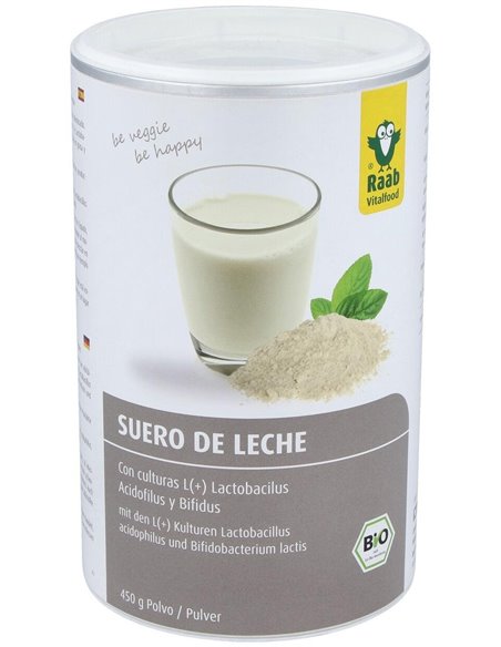 Suero de leche natural, 450gr de Raab Vitalfood