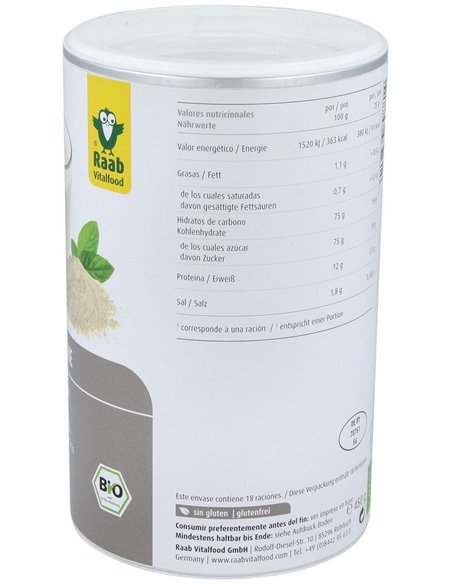 Suero De Leche Dulce Natural Polvo 450Gr. Bio Sg de Raab Vitalfood