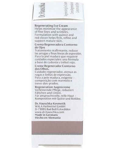 Crema Regeneradora Contorno De Ojos 15Ml. de Dr. Hauschka