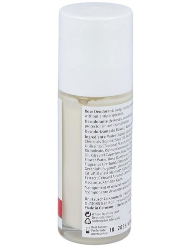 Desodorizante De Petalas De Rosa 50Ml. de Dr. Hauschka