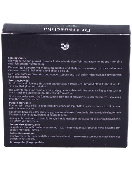 Polvos Bronceadores 01 Bronze 10Gr. de Dr. Hauschka