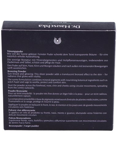 Polvos Bronceadores 01 Bronze 10 Gramos Dr. Hauschka