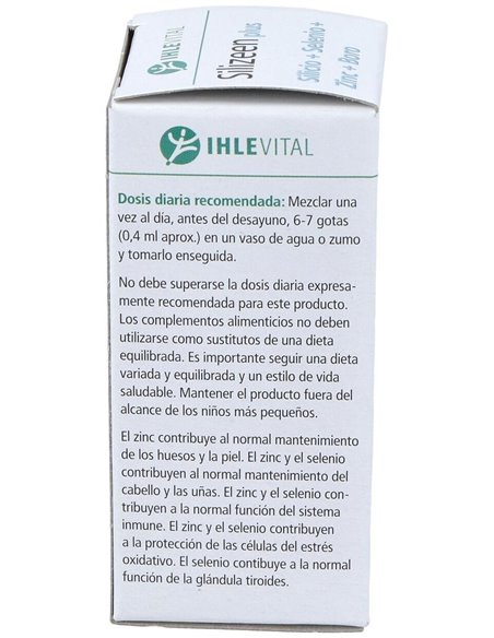 Silizeen Plus 25Ml. Ihlevital de Ihlevital